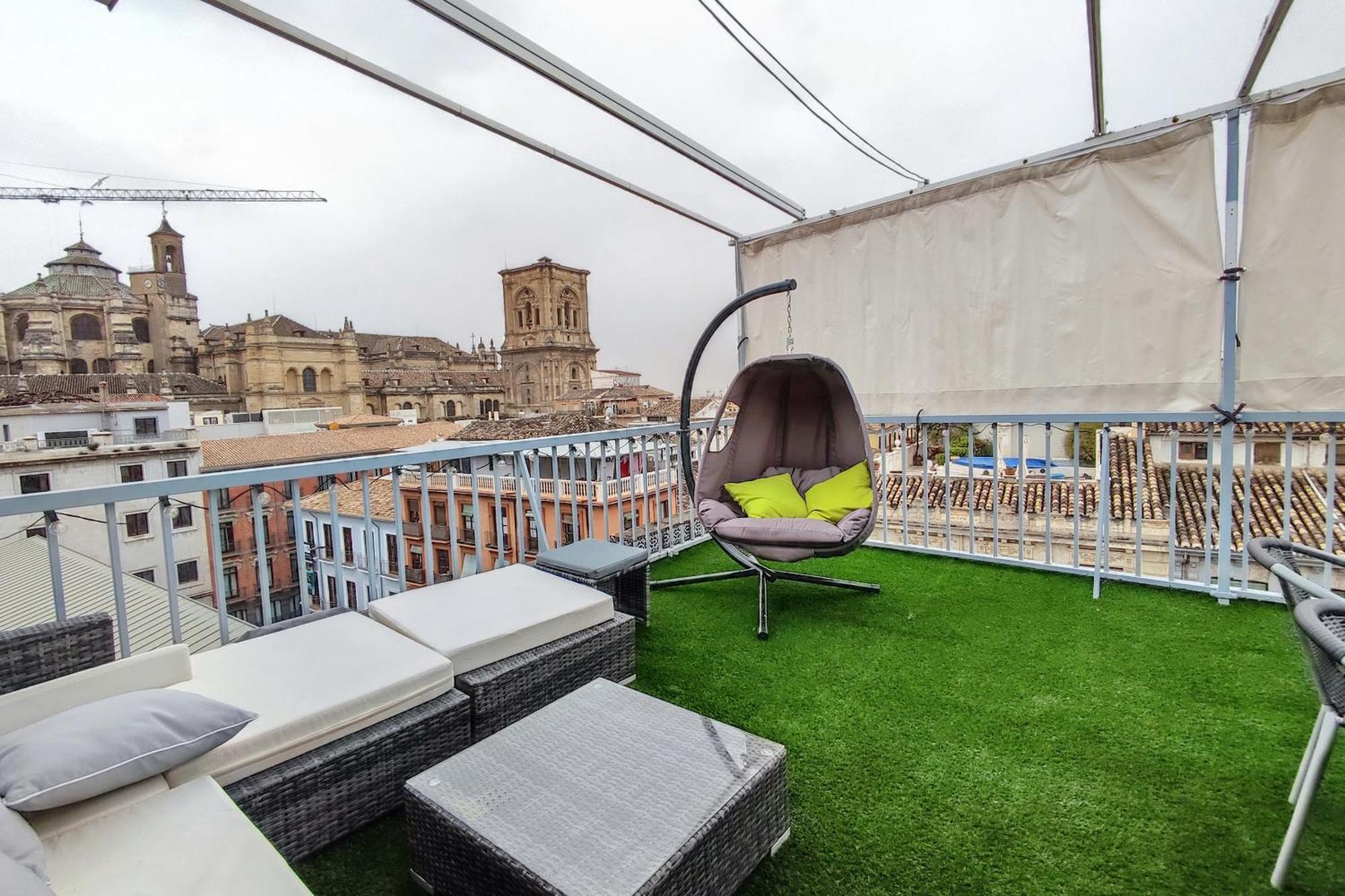 Atico Panorama Catedral Apartment Granada Exterior photo