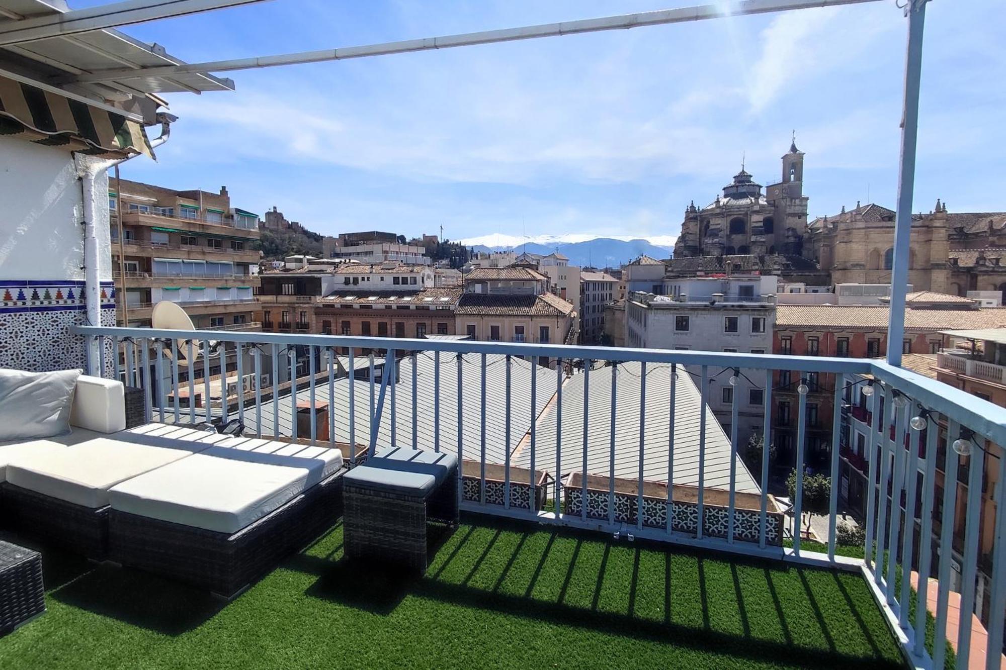 Atico Panorama Catedral Apartment Granada Exterior photo
